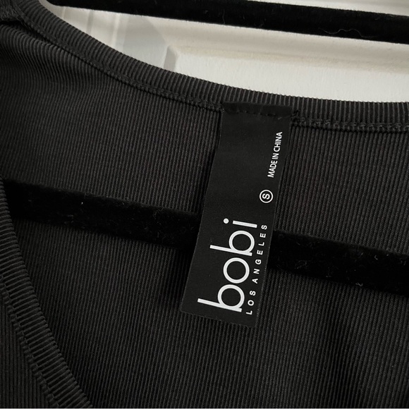 BOBI LOS ANGELES - LONG SLEEVE RIBBED DRESS - Picture 3 of 3